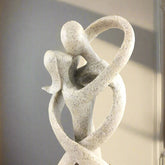 Eeuwige Omhelzing - Tijdloos Symbolisch Standbeeld